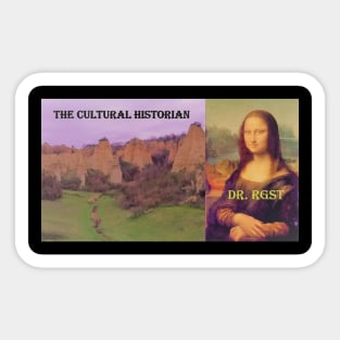 The Cultural Historian DaVinci Sticker